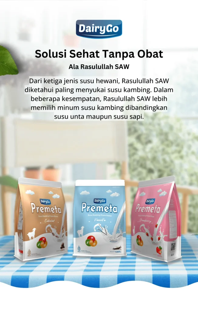 Susu Kambing Etawa Bubuk DairyGo Alami Original Premium