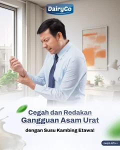 Susu Etawa Bantu Atasi Asam Urat