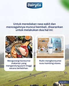 Susu Etawa Bantu Atasi Asam Urat