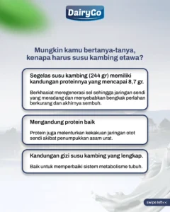 Susu Etawa Bantu Atasi Asam Urat